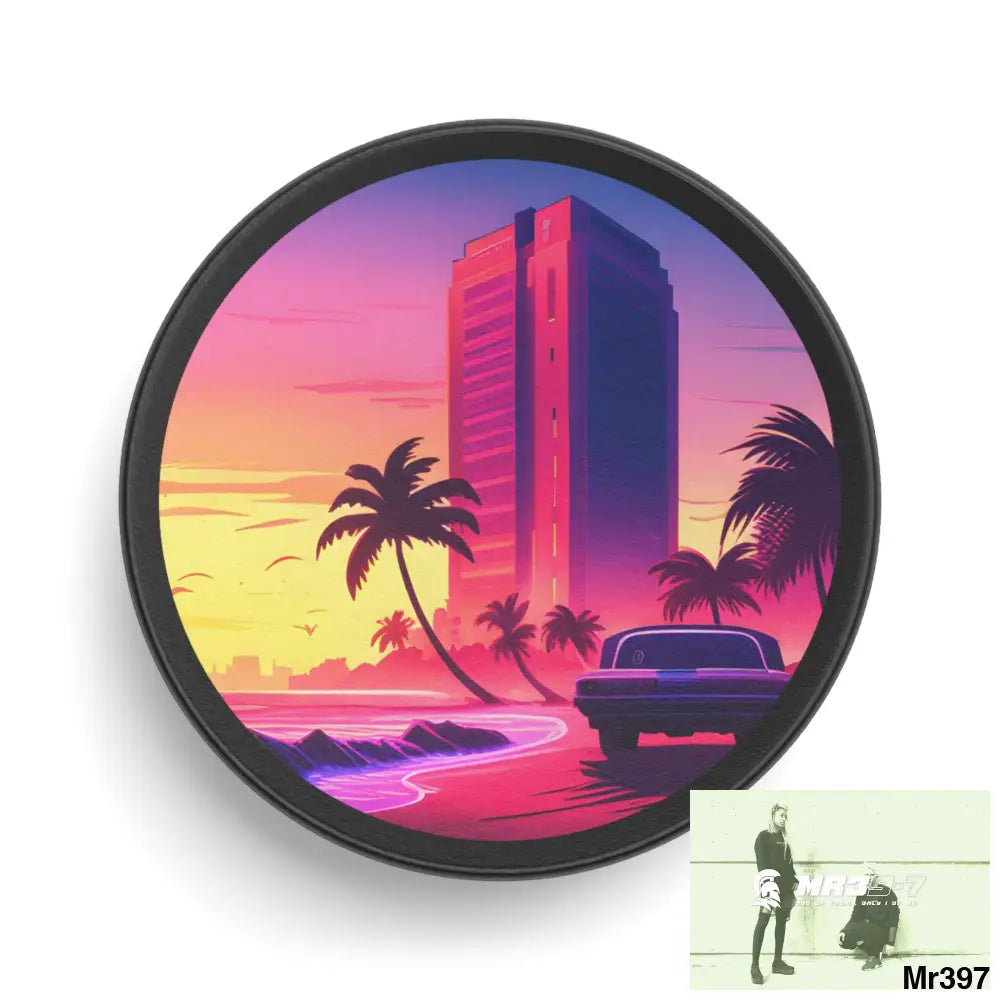 AI Vice theme Hockey Puck 3’’ Accessories