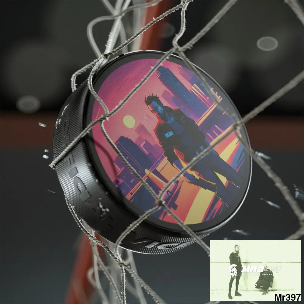 AI Vice theme Hockey Puck 3’’ Accessories