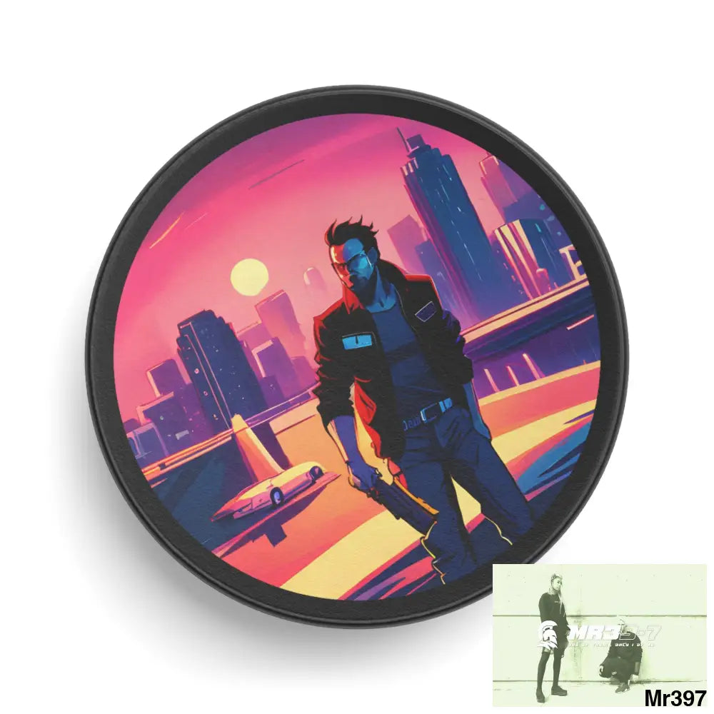 AI Vice theme Hockey Puck 3’’ Accessories