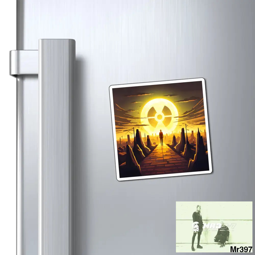 AI- Vigilante Radiation Dahab theme Magnet Paper products
