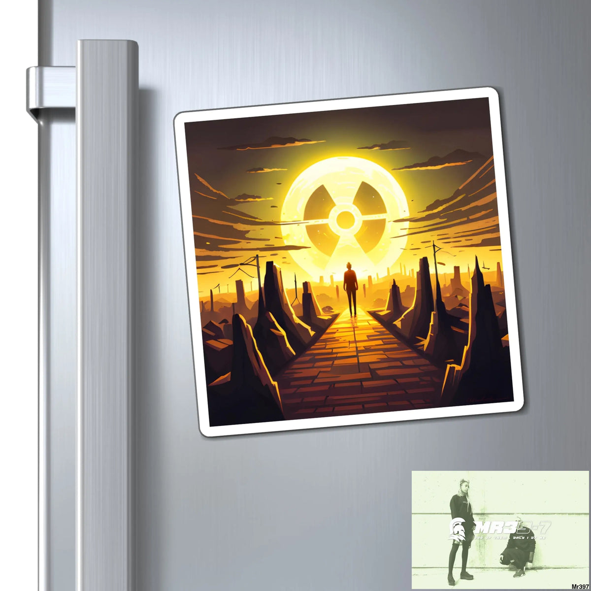 AI- Vigilante Radiation Dahab theme Magnet Paper products