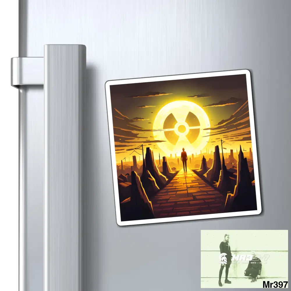 AI- Vigilante Radiation Dahab theme Magnet Paper products