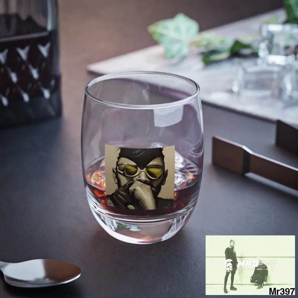 AI Vigilante theme Whiskey Glass 6oz Mug