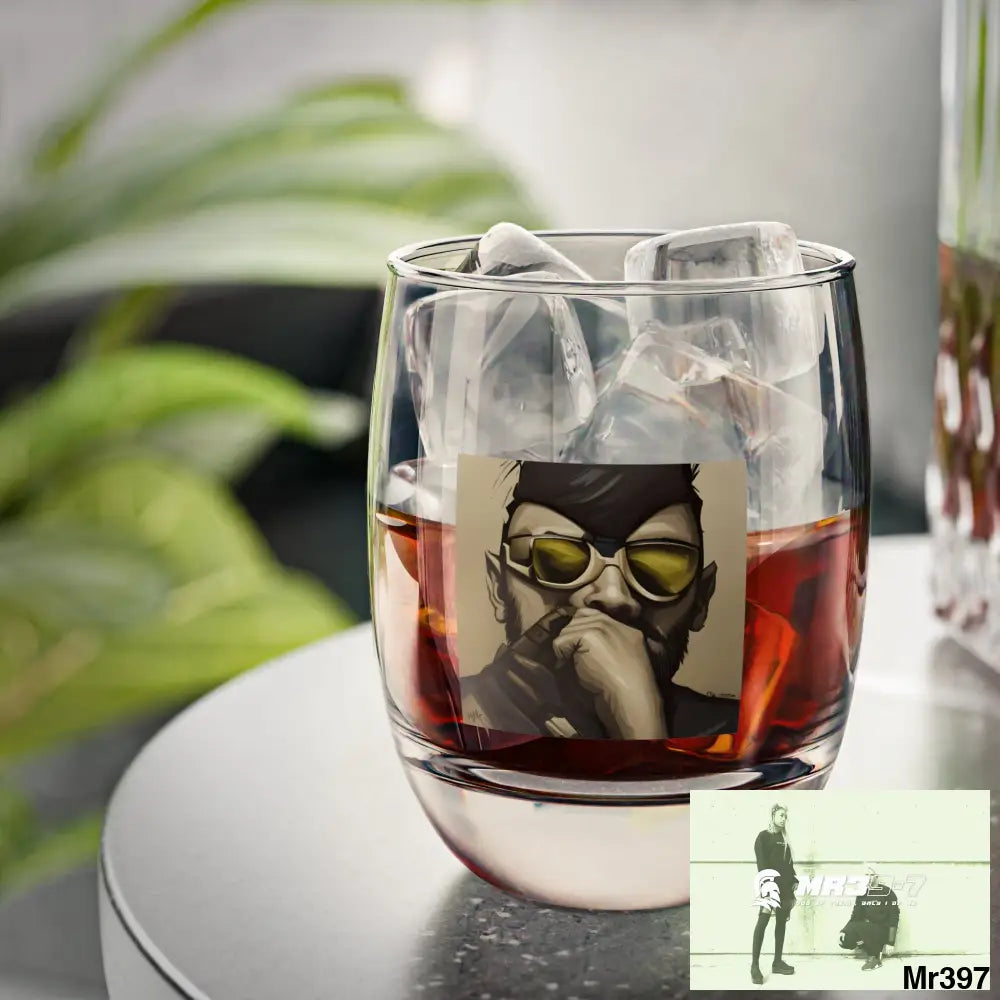 AI Vigilante theme Whiskey Glass 6oz Mug