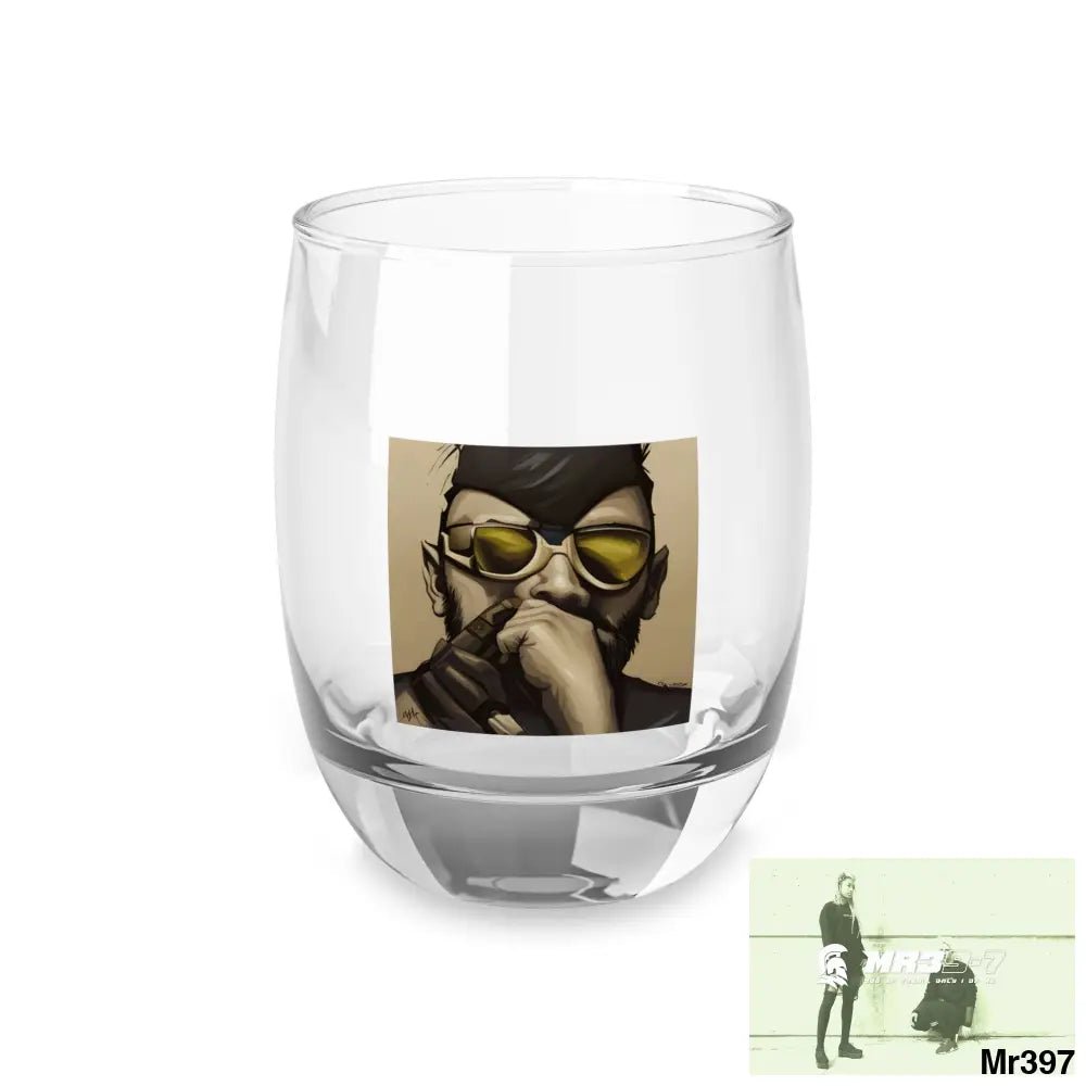 AI Vigilante theme Whiskey Glass 6oz Mug