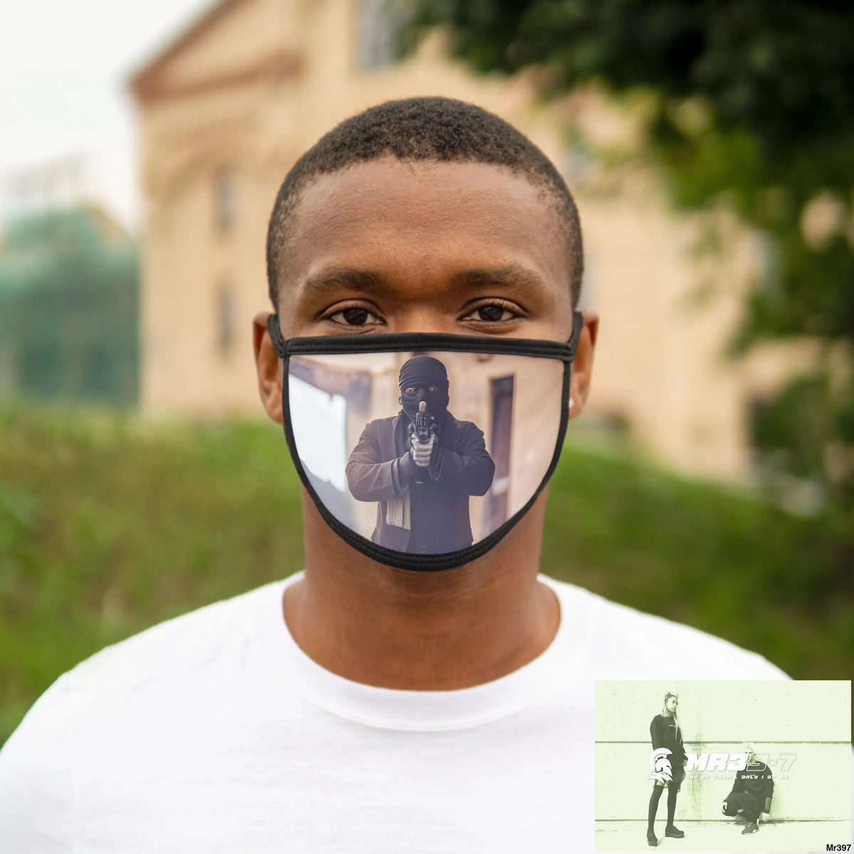 AI Vigilante threat theme Kenya 2015 Mixed-Fabric Face Mask One size Accessories