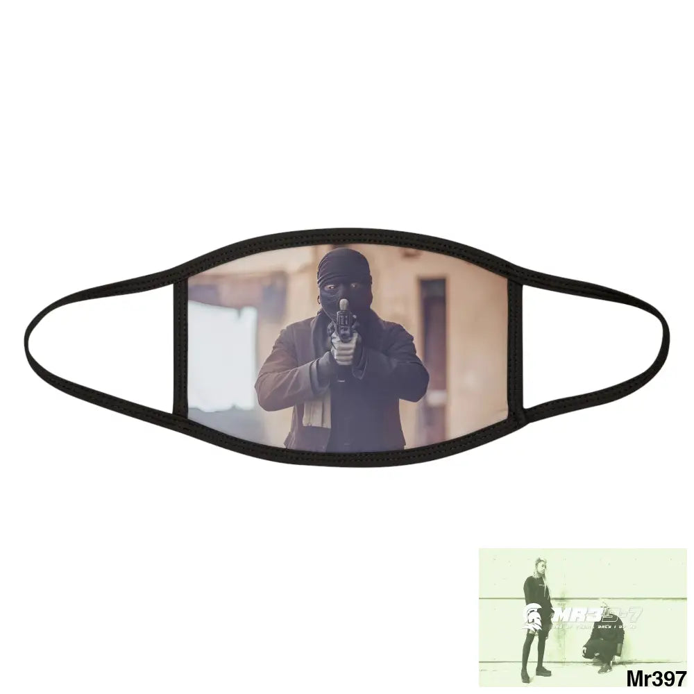 AI Vigilante threat theme Kenya 2015 Mixed-Fabric Face Mask One size Accessories