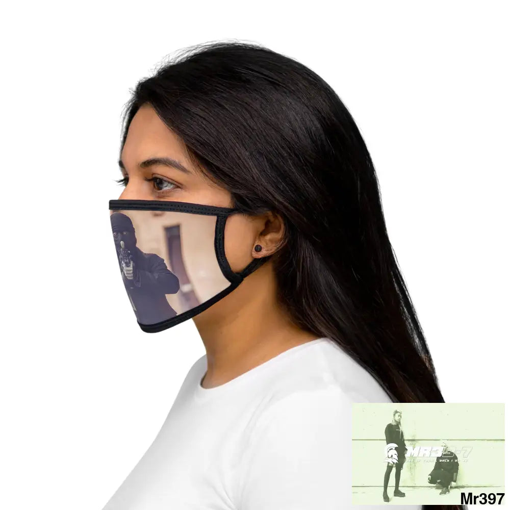 AI Vigilante threat theme Kenya 2015 Mixed-Fabric Face Mask One size Accessories