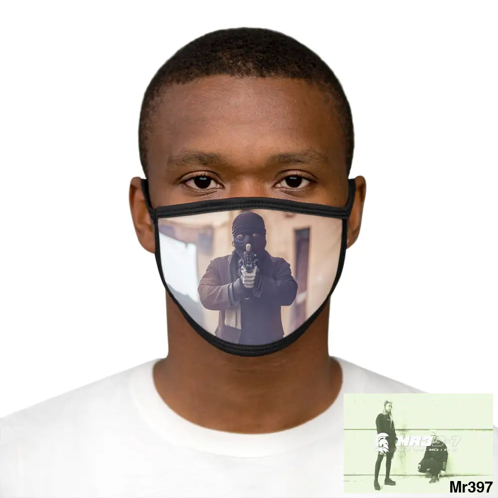 AI Vigilante threat theme Kenya 2015 Mixed-Fabric Face Mask One size Accessories