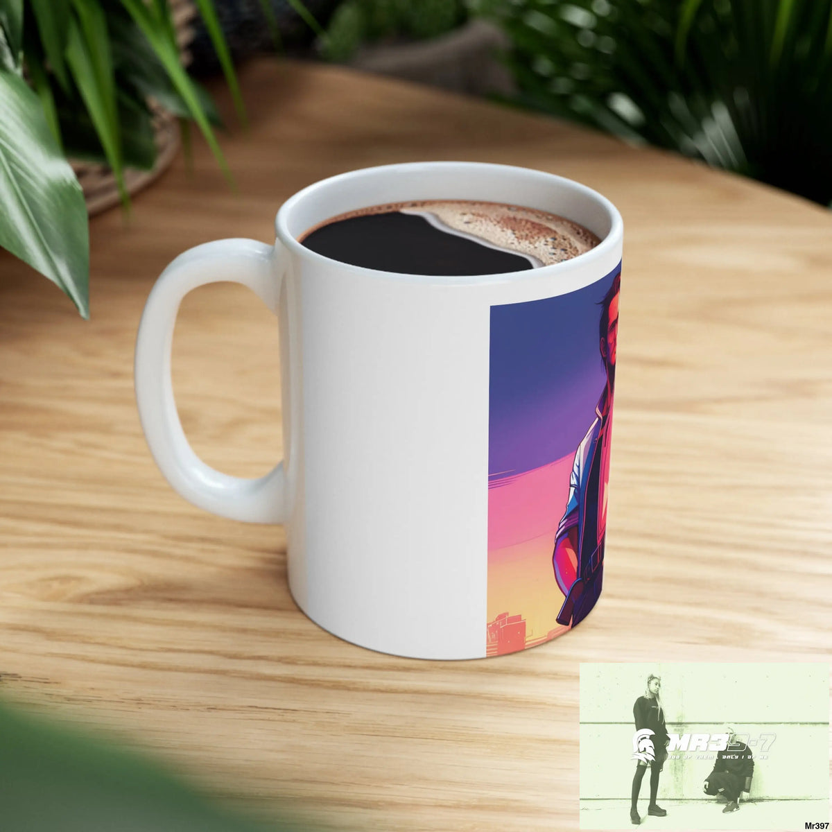 AI Vigilante Vice Ceramic Mug 11oz 11oz Mug