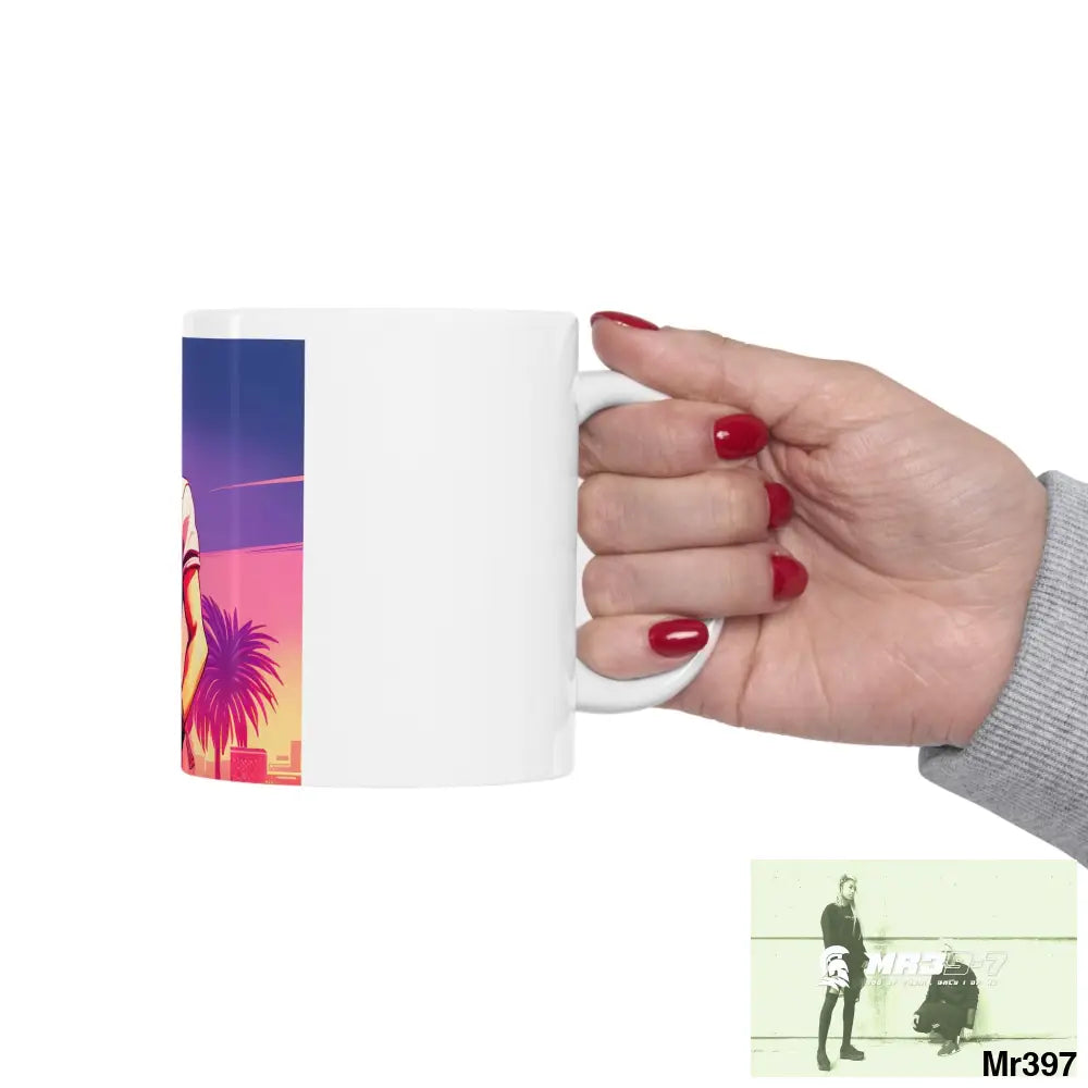 AI Vigilante Vice Ceramic Mug 11oz 11oz Mug