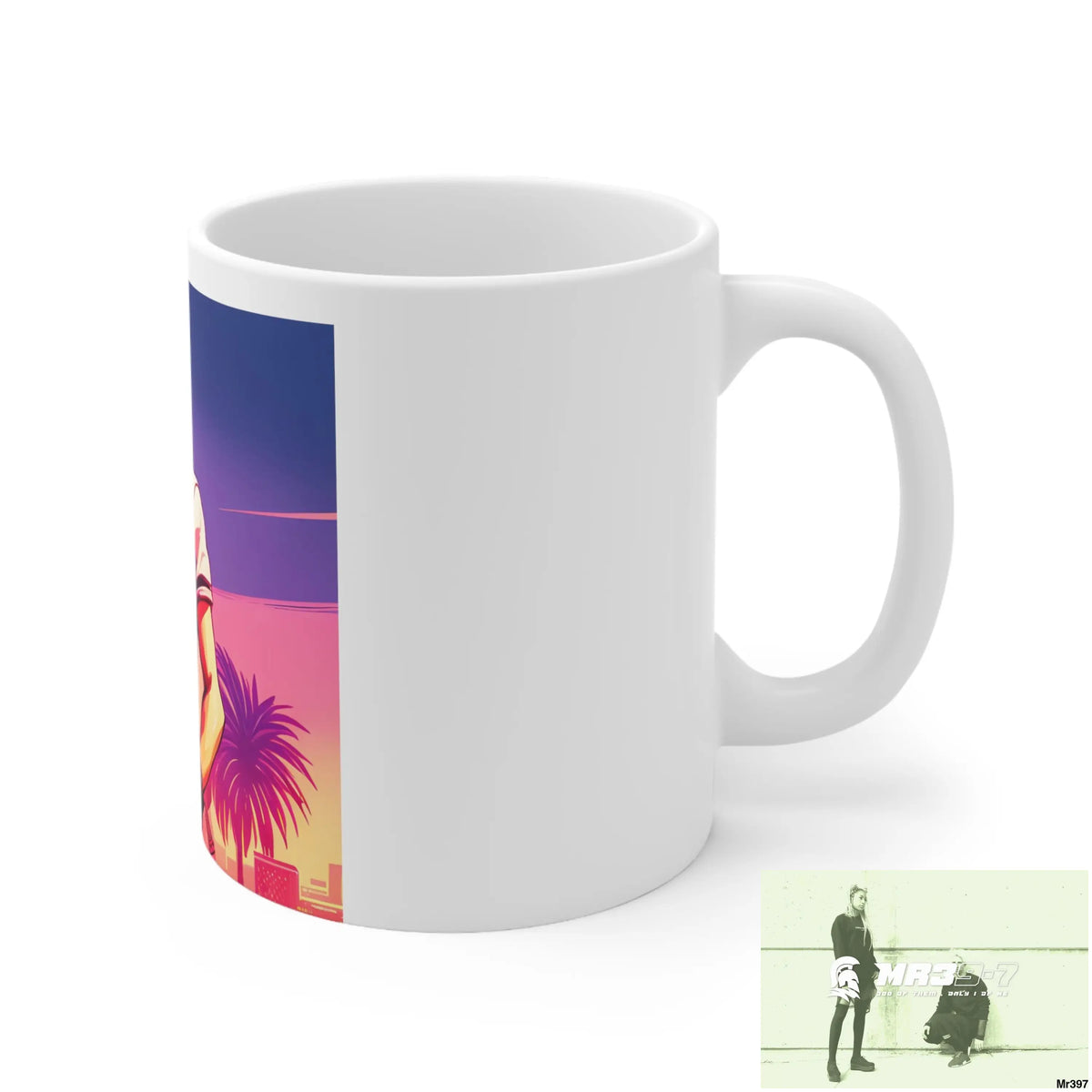 AI Vigilante Vice Ceramic Mug 11oz 11oz Mug