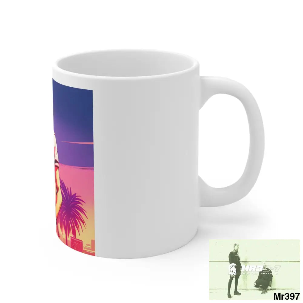 AI Vigilante Vice Ceramic Mug 11oz 11oz Mug