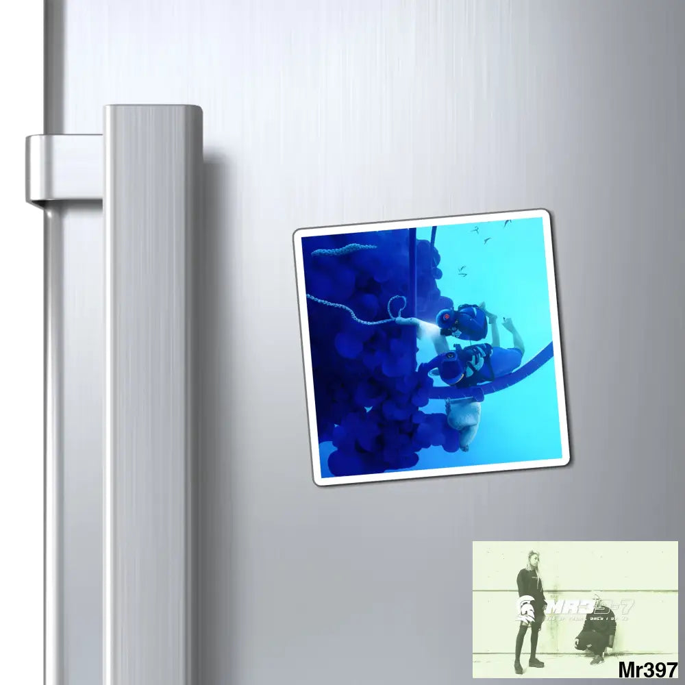 AI Vigilante Vice Scuba theme Dahab Magnet Paper products