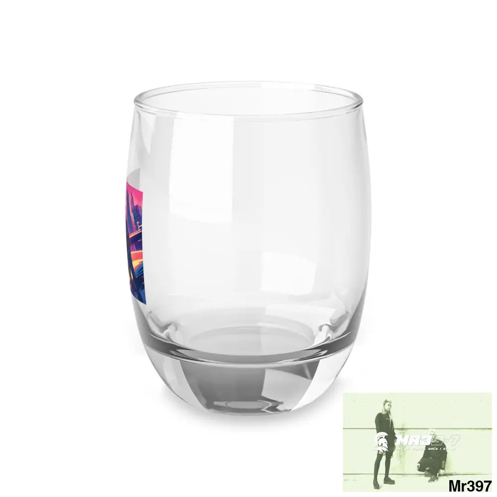 AI Vigilante vice theme Whiskey Glass 6oz Mug