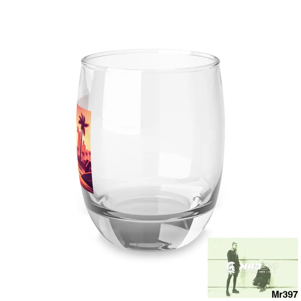 AI Vigilante vice theme Whiskey Glass 6oz Mug