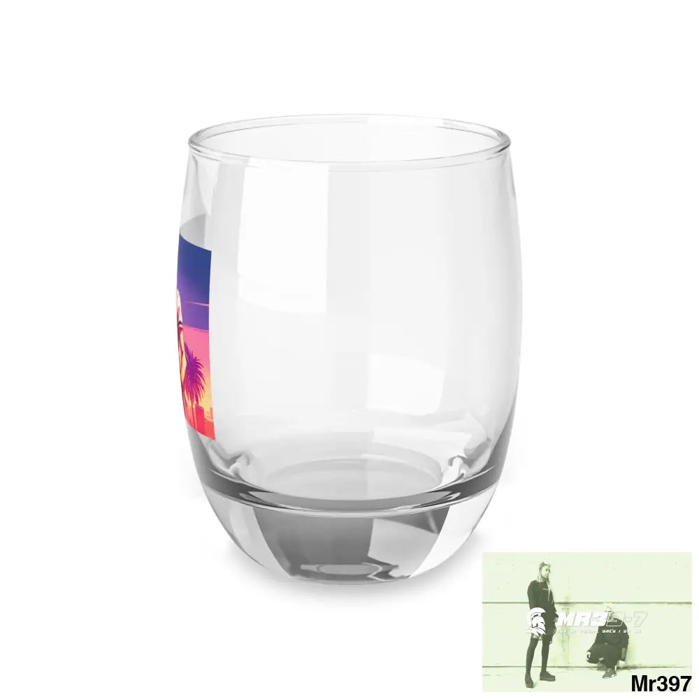 AI Vigilante vice theme Whiskey Glass 6oz Mug
