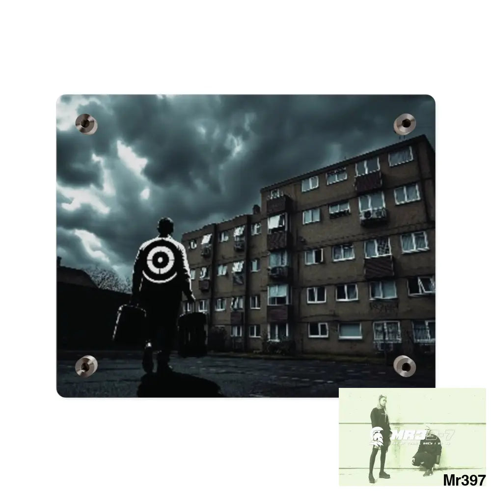 Arrival Death Flat 2628 days Covert Failures Ltd Edition no 22 Acrylic Wall Art Panels Home Decor