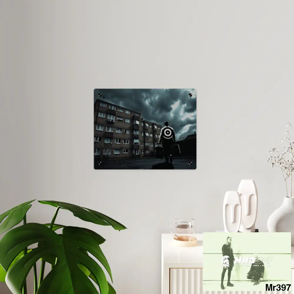 Arrival Death Flat 2628 days Covert Failures Ltd Edition no 22 Acrylic Wall Art Panels Home Decor