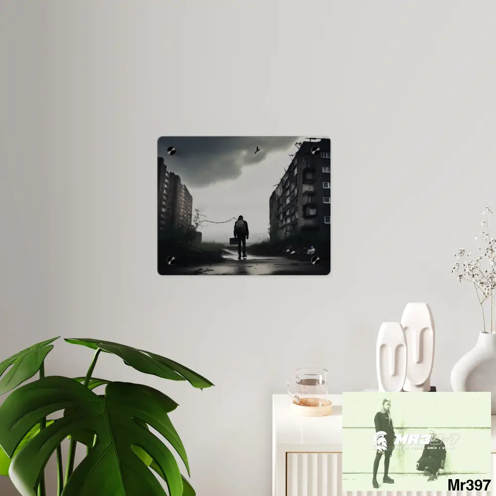 Arrival Death no 5 Flat 2628 days Covert Failures Ltd Edition no 22 Acrylic Wall Art Panels Home Decor