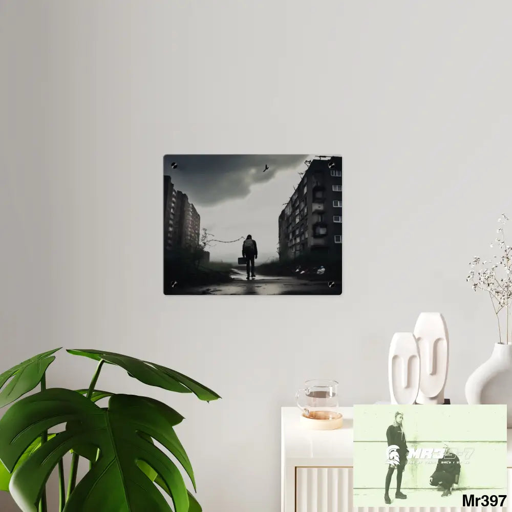 Arrival Death no 5 Flat 2628 days Covert Failures Ltd Edition no 22 Acrylic Wall Art Panels Home Decor