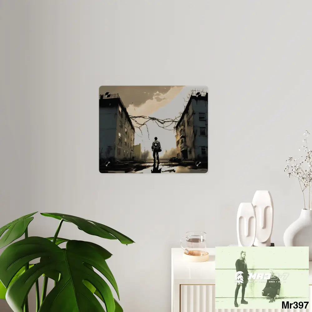 Arrival no 4 Death Flat 2628 days Covert Failures Ltd Edition no 22 Acrylic Wall Art Panels Home Decor