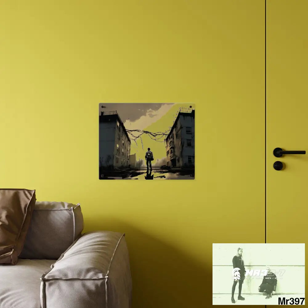 Arrival no 4 Death Flat 2628 days Covert Failures Ltd Edition no 22 Acrylic Wall Art Panels Home Decor