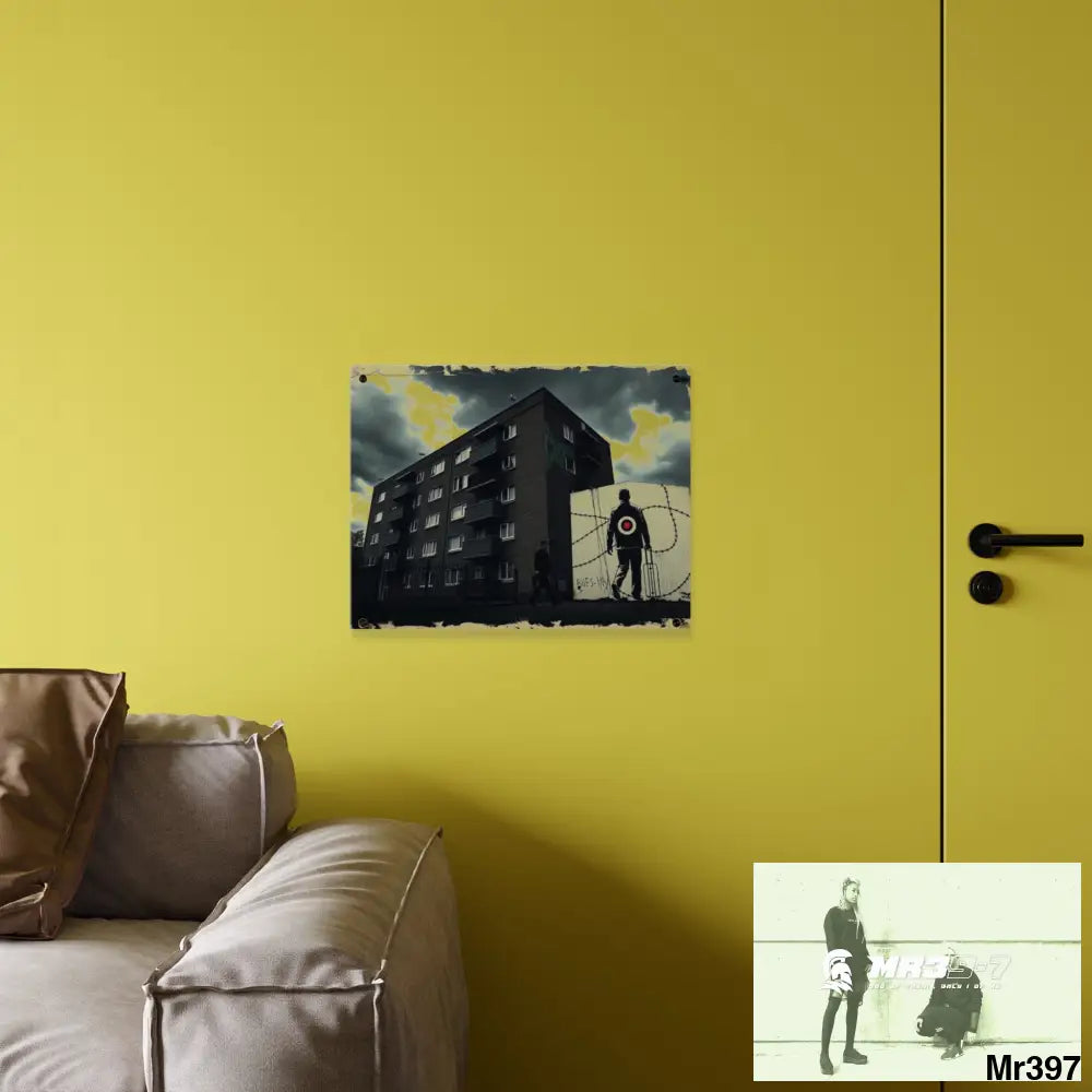 Arrival no2 Death Flat 2628 days Covert Failures Ltd Edition no 22 Acrylic Wall Art Panels Home Decor