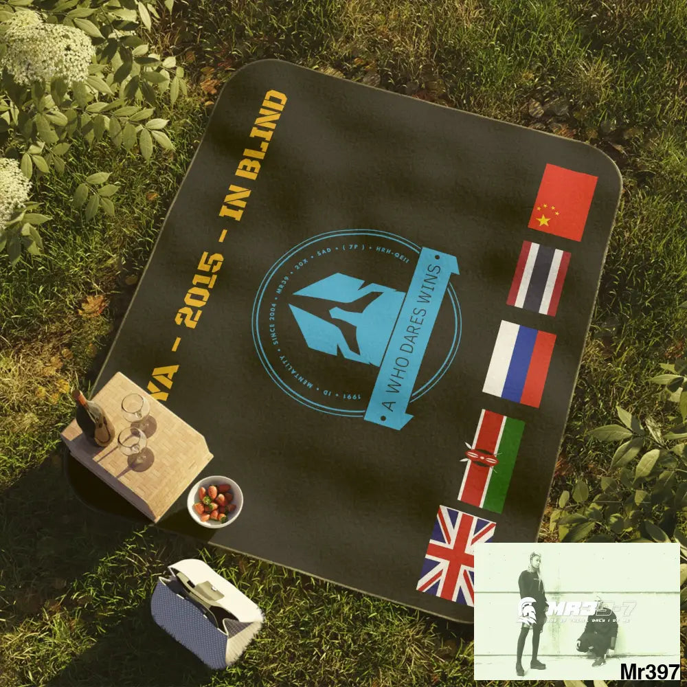 AWDW Kenya Picnic Blanket 61’’ × 51’’ Home Decor