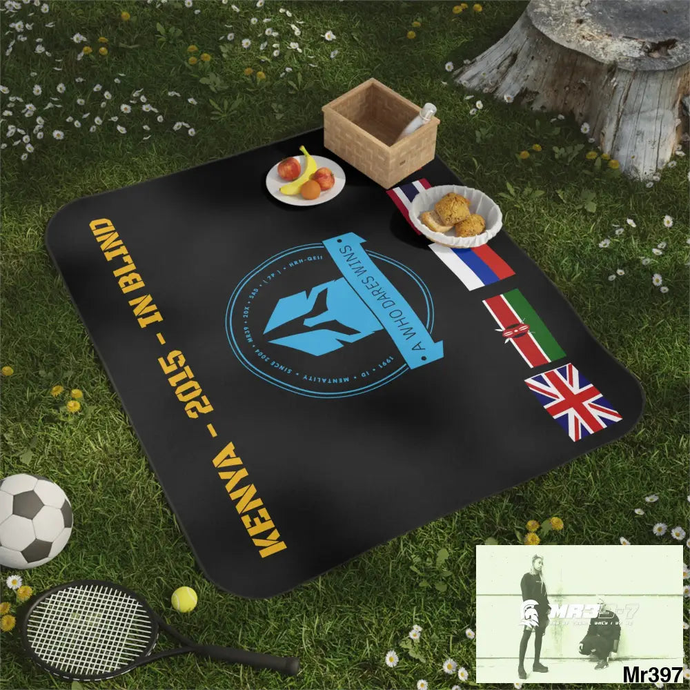 AWDW Kenya Picnic Blanket 61’’ × 51’’ Home Decor