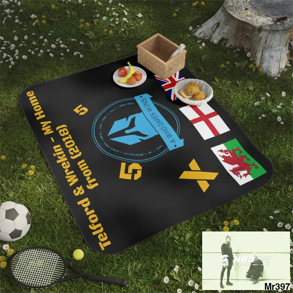 AWDW MY HOME Picnic Blanket 61’’ × 51’’ Home Decor