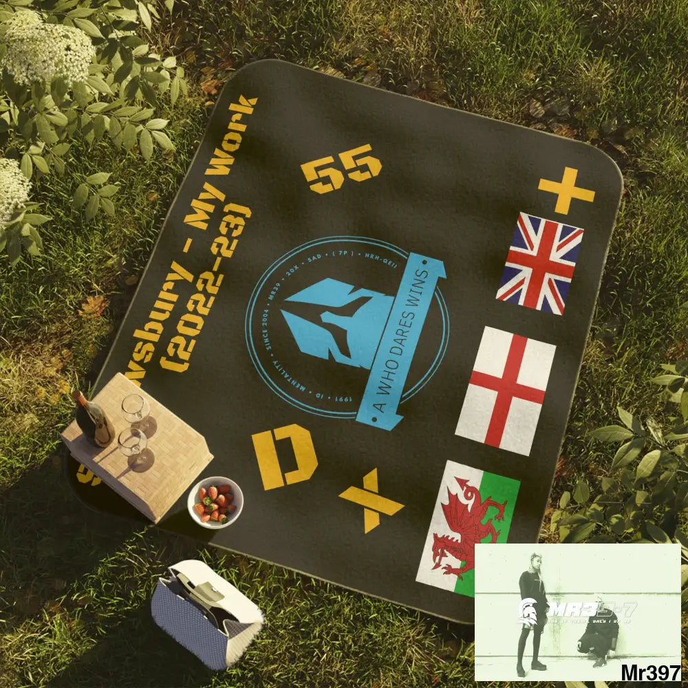 awdw Shrewsbury Picnic Blanket 61’’ × 51’’ Home Decor