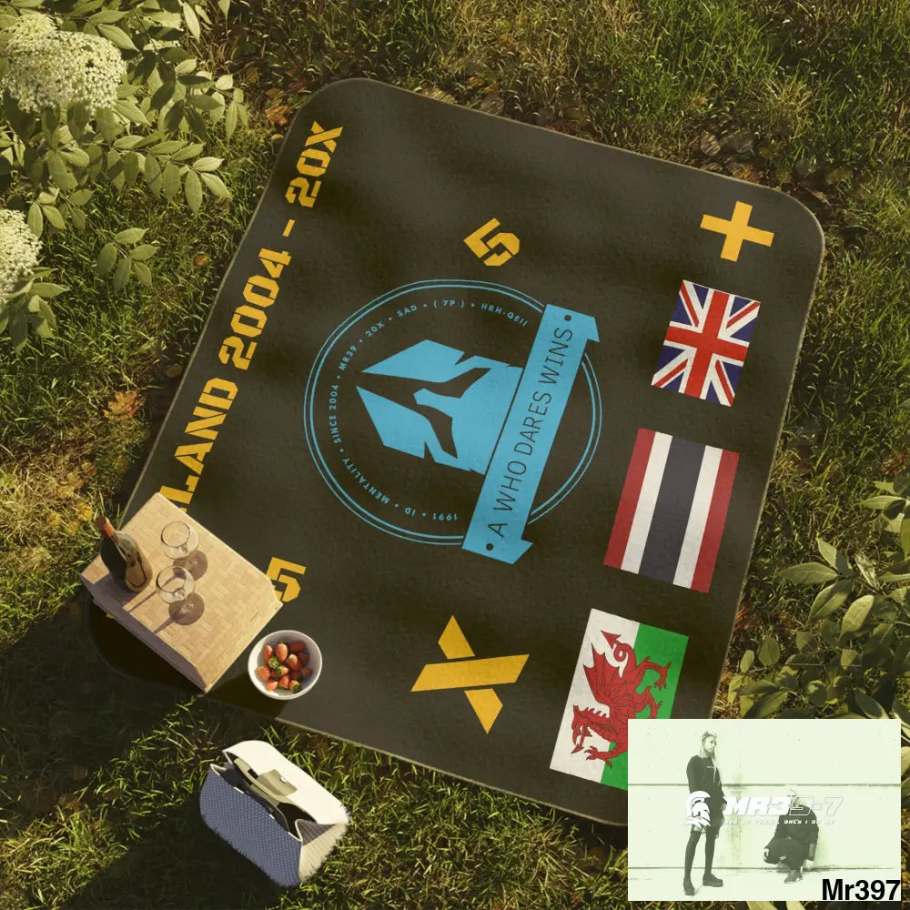 AWDW Thailand 04-10 Picnic Blanket 61’’ × 51’’ Home Decor