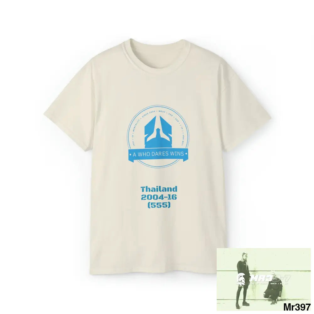 AWDW Thailand 555 Unisex Ultra Cotton Tee Ltd Edition Natural / S T-Shirt