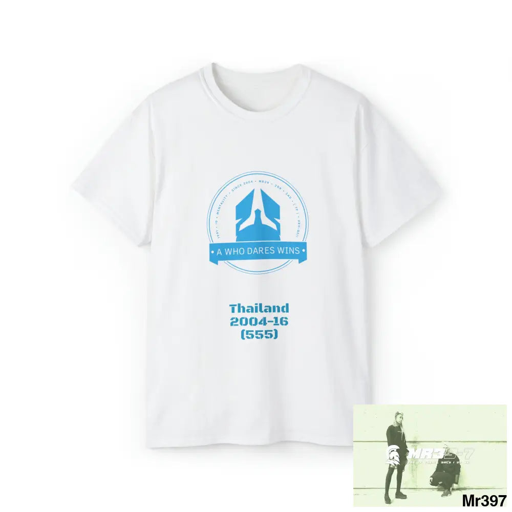 AWDW Thailand 555 Unisex Ultra Cotton Tee Ltd Edition White / S T-Shirt