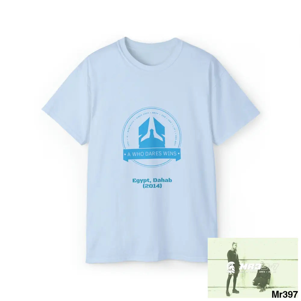 AWDW Vigilante Dahab Unisex Ultra Cotton Tee Light Blue / S T-Shirt