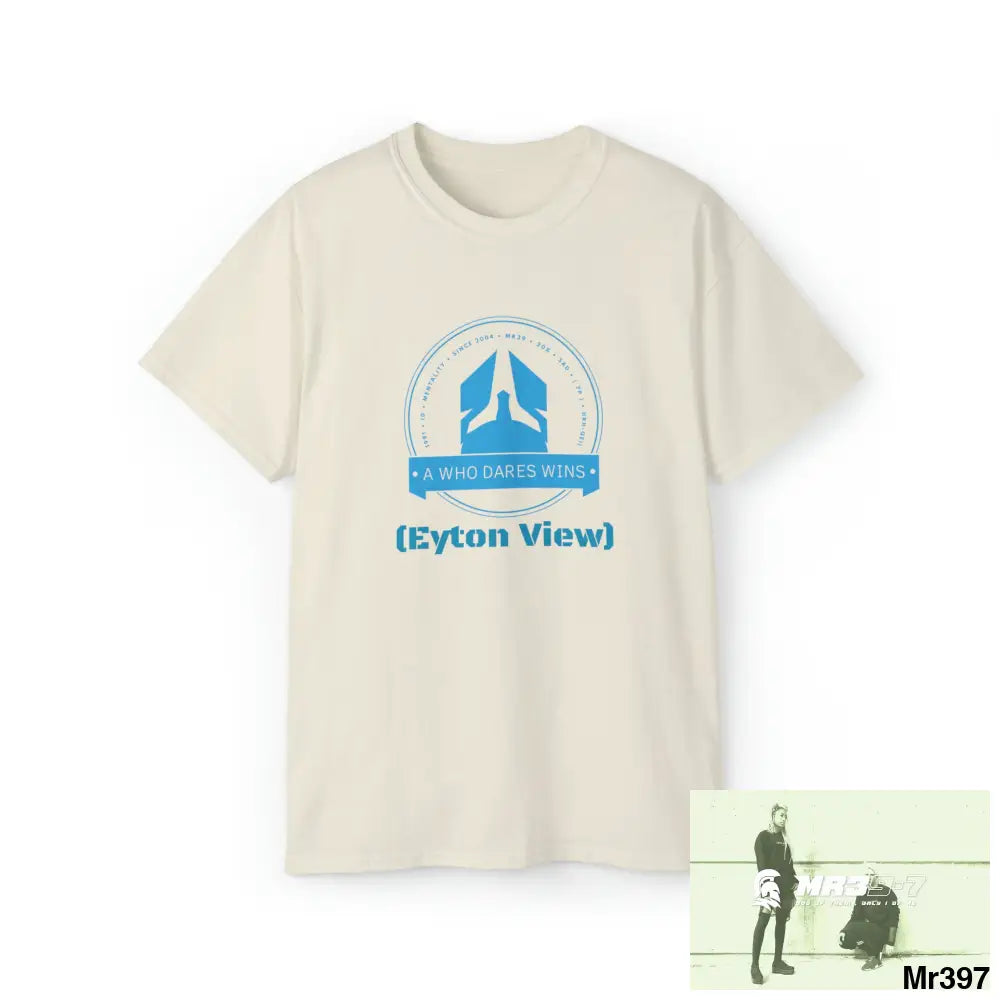 AWDW Vigilante Eyton View Unisex Ultra Cotton Tee Ltd Edition Natural / S T-Shirt