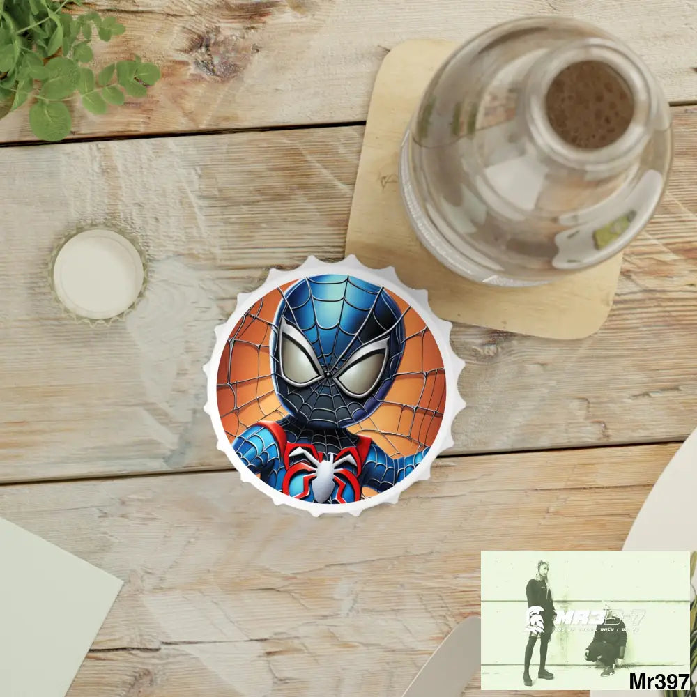 Baby Spider-Man Magnetic Bottle Opener One size / White Accessories