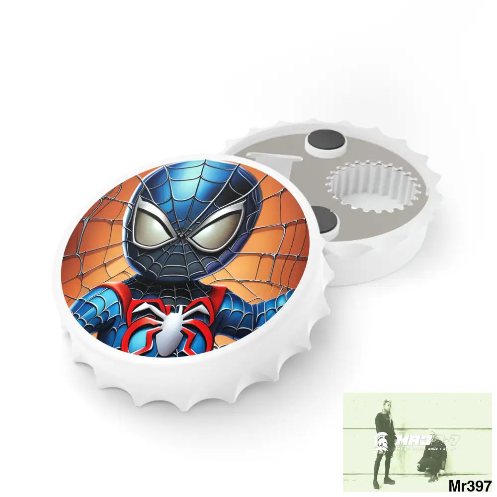 Baby Spider-Man Magnetic Bottle Opener One size / White Accessories