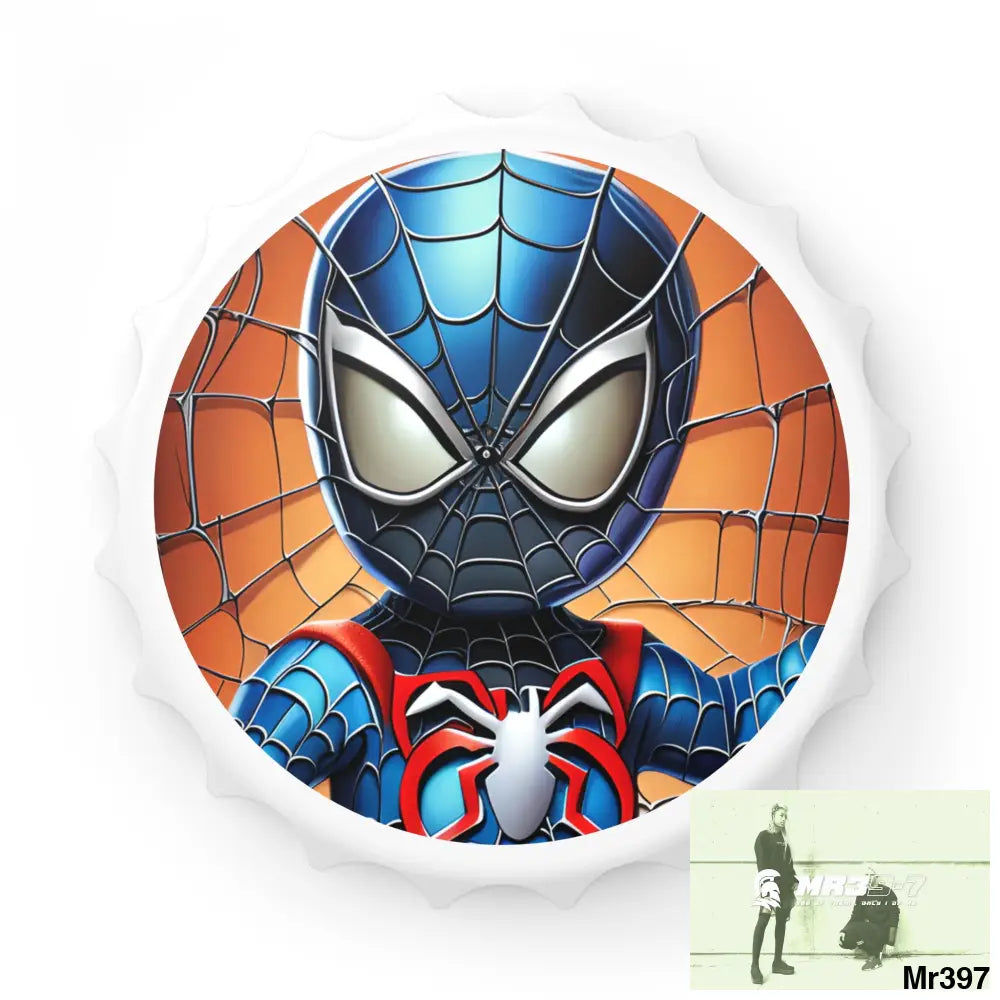 Baby Spider-Man Magnetic Bottle Opener One size / White Accessories