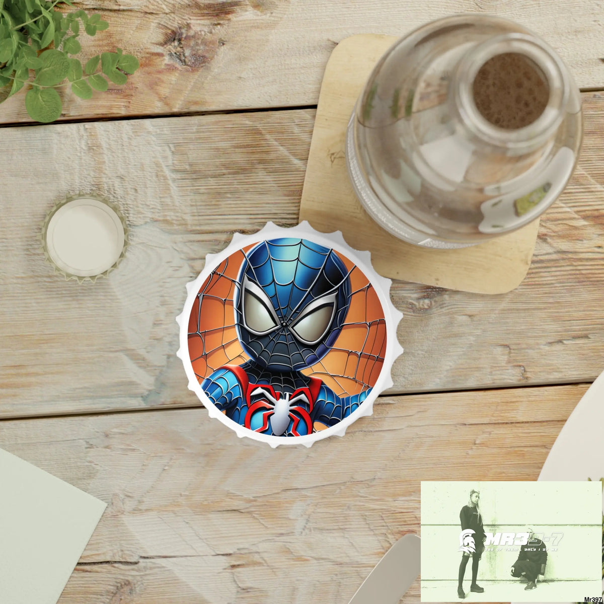 Baby Spider-Man Magnetic Bottle Opener One size / White Accessories