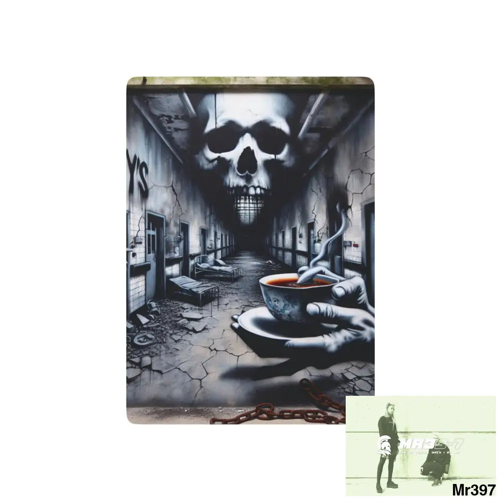 Banksy Inspired Inside A Mental Health VAR Cyanide Tea Assassination failure A1WDW December 2013 no3 Ltd Edition Custom