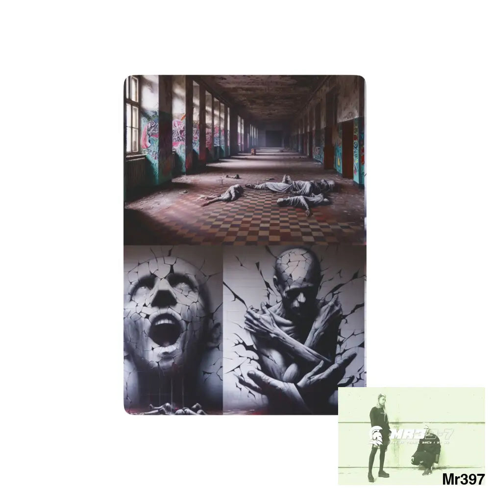 Banksy Inspired Inside A Mental Health VAR Cyanide Tea Assassination failure A1WDW December 2013 no4 part 1 Ltd Edition