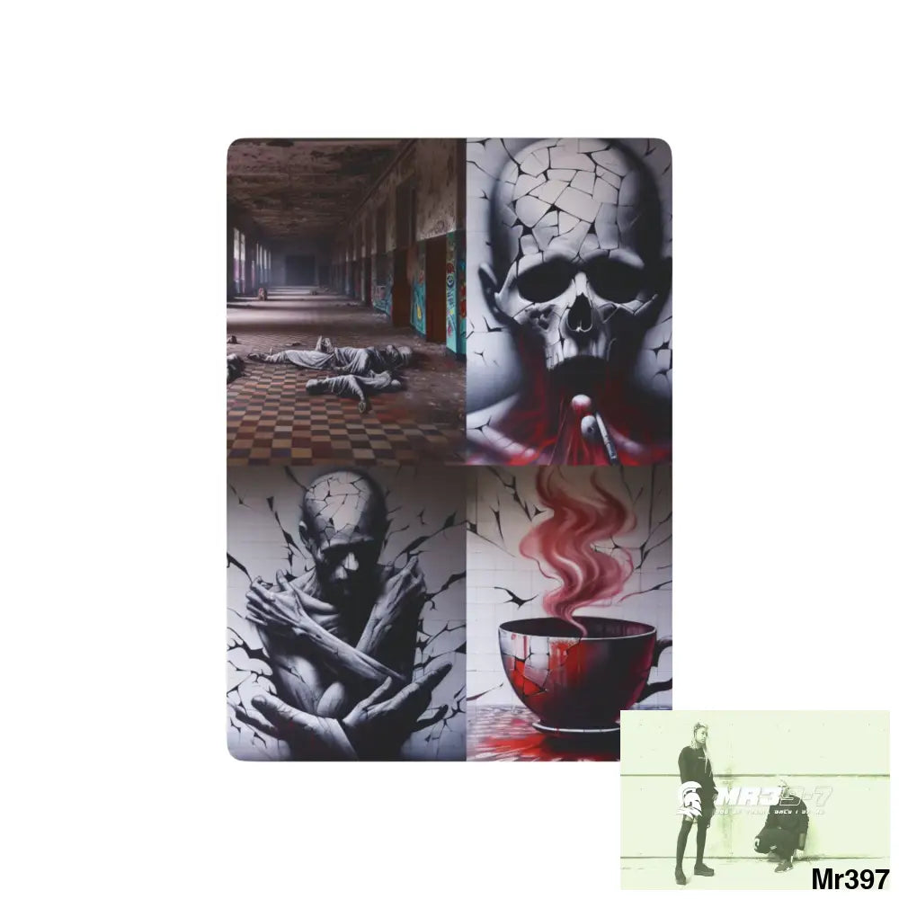 Banksy Inspired Inside A Mental Health VAR Cyanide Tea Assassination failure A1WDW December 2013 no5 part 2 Ltd Edition