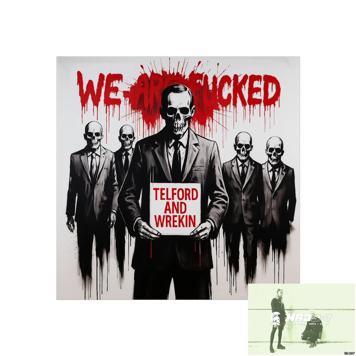 Banksy Inspired Inside A Mental Health VAR system Assassination failure Telford and Wrekin 2012-2025 UK - Fine Art