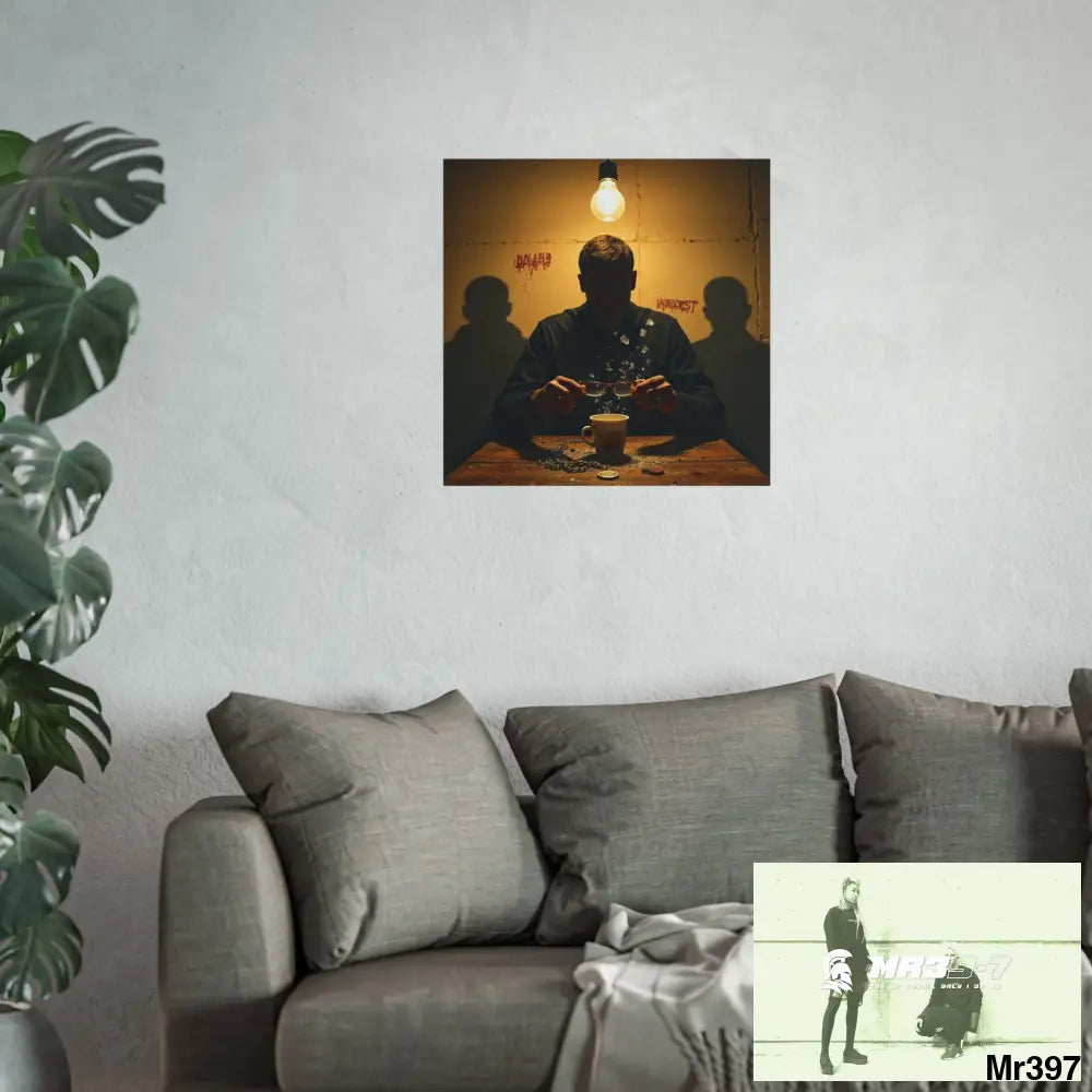 Banksy Style Dahab Gold scene 2 “Breaking the Glasses” no 1 Fine Art Posters Poster