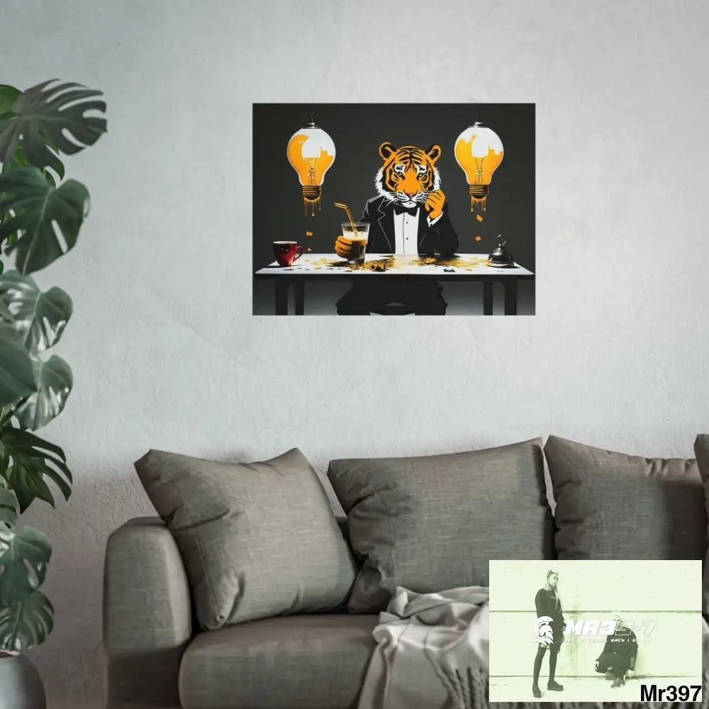 Banksy Style Dahab Gold scene 2 “Breaking the Glasses” no 13 Fine Art Posters Poster