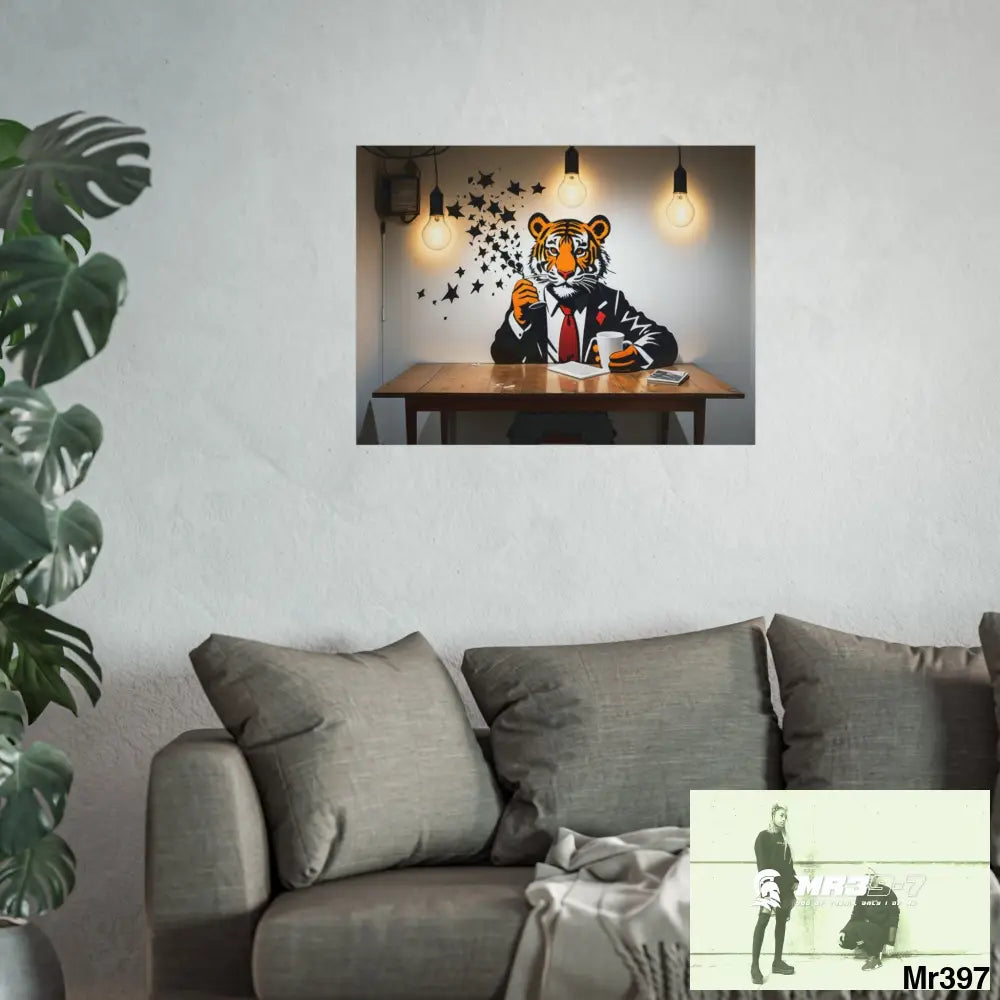 Banksy Style Dahab Gold scene 2 “Breaking the Glasses” no 14 Fine Art Posters Poster