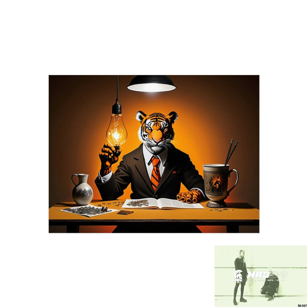 Banksy Style Dahab Gold scene 2 “Breaking the Glasses” no 16 Fine Art Posters 24″ x 18″ (Horizontal) / Matte Poster