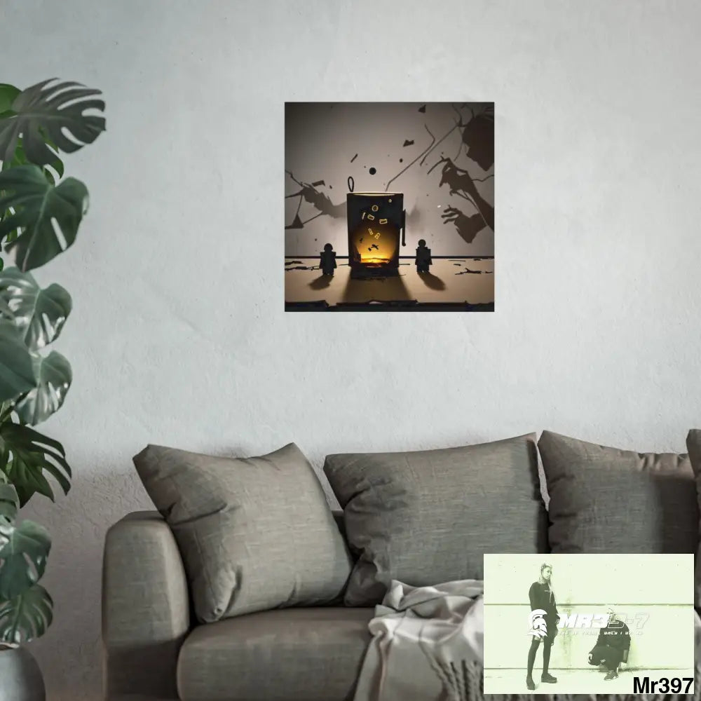 Banksy Style Dahab Gold scene 2 “Breaking the Glasses” no 6 Fine Art Posters Poster